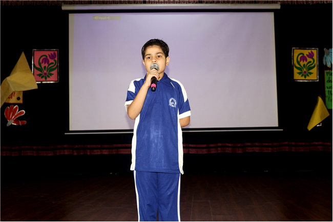 HINDI POEM RECITATION COMPETITION FOR CLASS IV