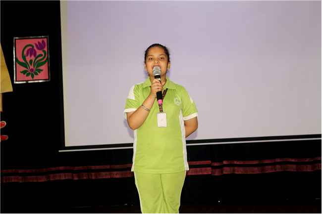HINDI POEM RECITATION COMPETITION FOR CLASS IV