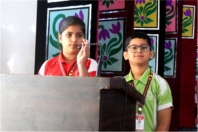 HINDI POEM RECITATION COMPETITION FOR CLASS IV