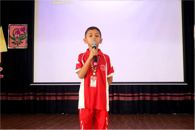 HINDI POEM RECITATION COMPETITION FOR CLASS IV