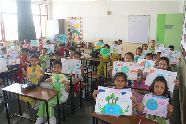 DRAW AND COLOUR COMPETITION FOR CLASS II