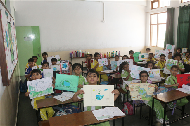 DRAW AND COLOUR COMPETITION FOR CLASS II