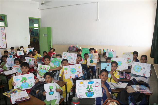 DRAW AND COLOUR COMPETITION FOR CLASS II