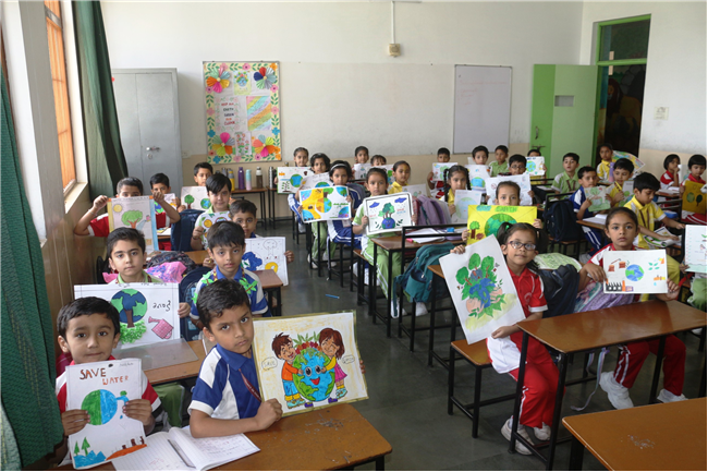 DRAW AND COLOUR COMPETITION FOR CLASS II