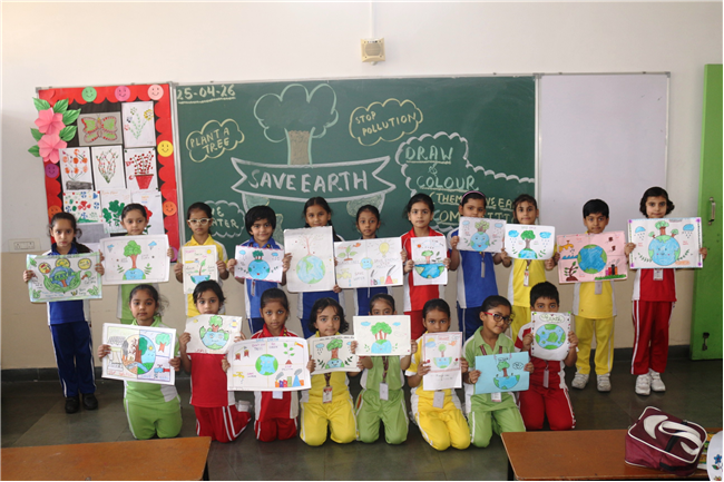 DRAW AND COLOUR COMPETITION FOR CLASS II