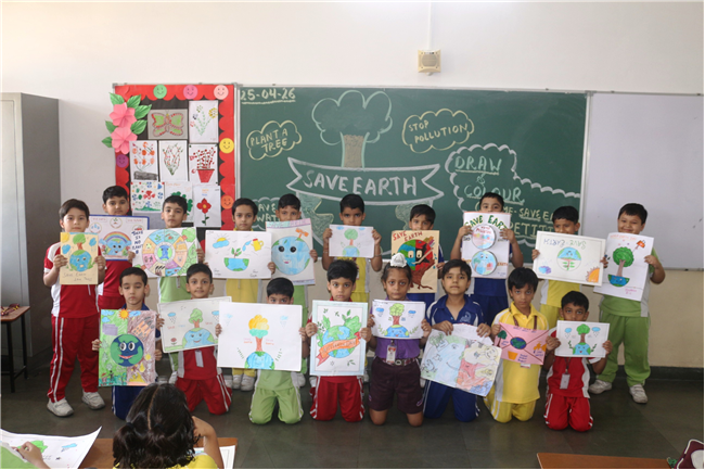 DRAW AND COLOUR COMPETITION FOR CLASS II