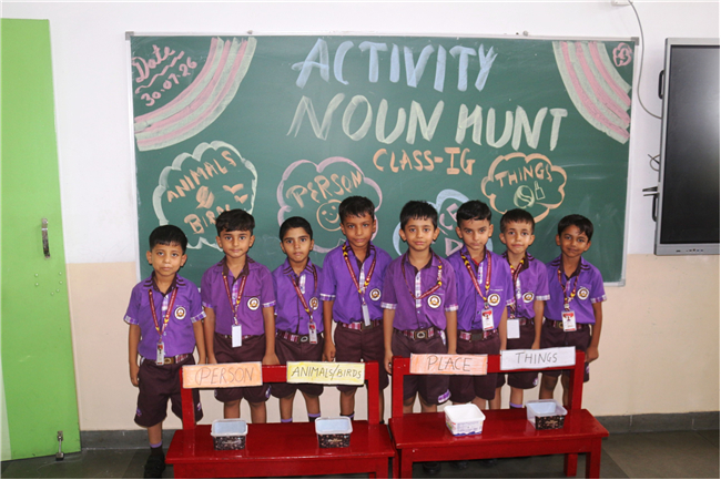 NOUN HUNT ACTIVITY OF CLASS I