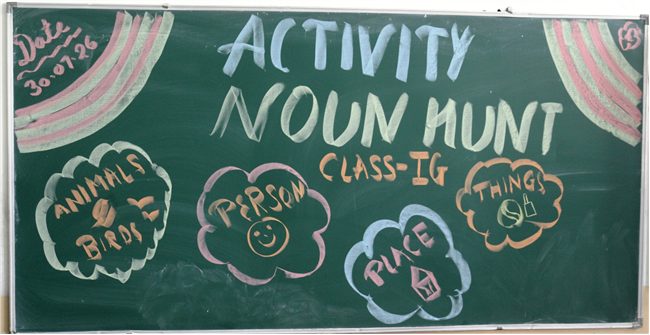 NOUN HUNT ACTIVITY OF CLASS I