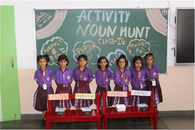 NOUN HUNT ACTIVITY OF CLASS I