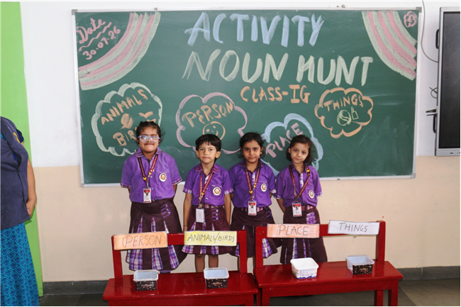 NOUN HUNT ACTIVITY OF CLASS I