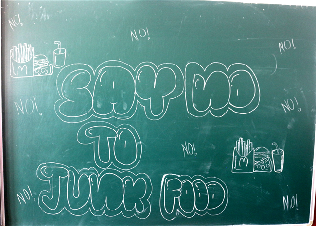 POSTER MAKING ACTIVITY OF CLASS VII