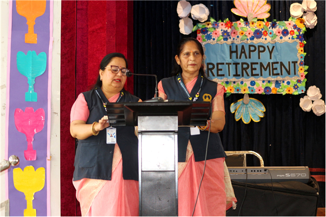 A REPORT ON RETIREMENT AND FAREWELL CEREMONY