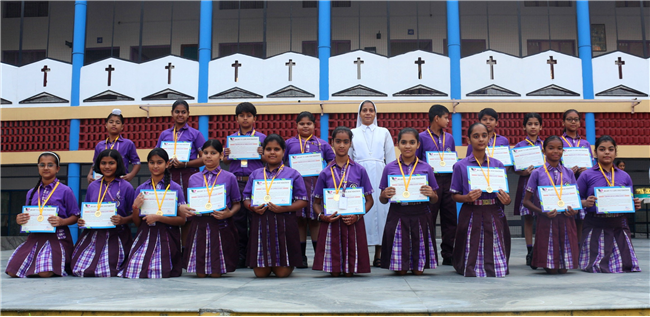 AWARD CEREMONY OF CLASSES VI TO XII
