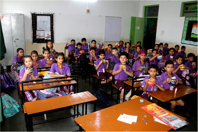 POT DECORATION ACTIVITY OF CLASS II