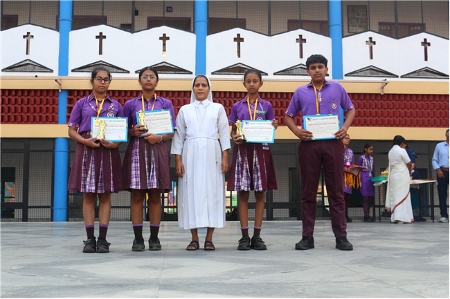 AWARD CEREMONY OF CLASSES VI TO XII