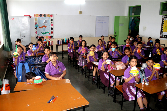 POT DECORATION ACTIVITY OF CLASS II