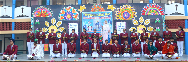 THANKS GIVING DAY CEREMONY