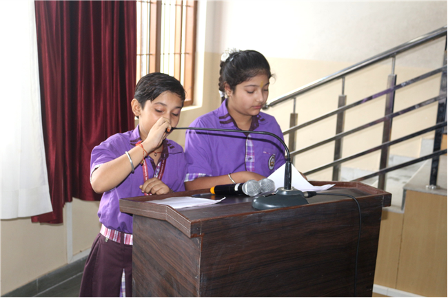 SPEECH COMPETITION OF CLASS V
