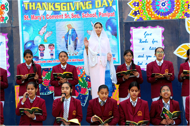 THANKS GIVING DAY CEREMONY