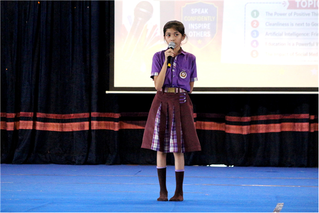 SPEECH COMPETITION OF CLASS V