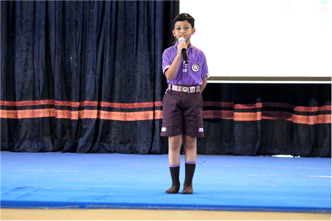 SPEECH COMPETITION OF CLASS V