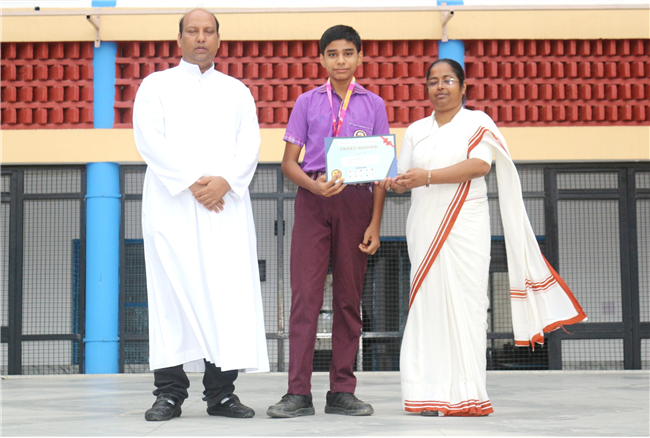 FELICITATION OF INDIAN TALENT OLYMPIAD WINNERS