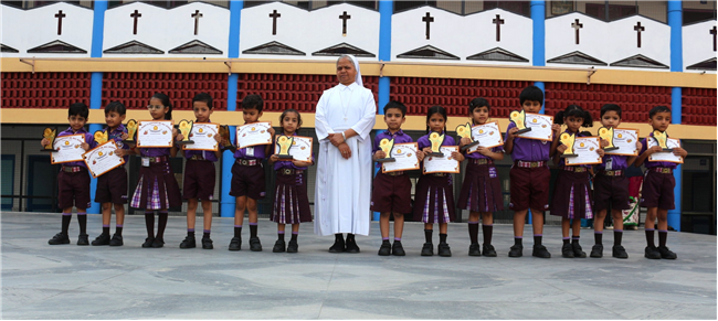 PRIZE DISTRIBUTION AWARD CEREMONY OF CLASS I TO V