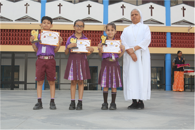 PRIZE DISTRIBUTION AWARD CEREMONY OF CLASS I TO V