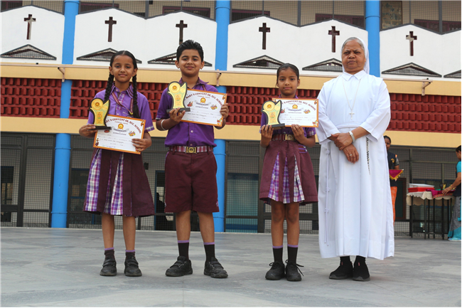 PRIZE DISTRIBUTION AWARD CEREMONY OF CLASS I TO V