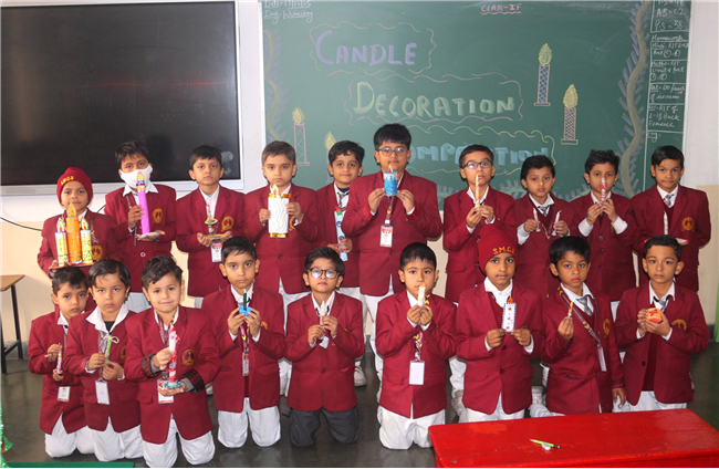 CANDLE DECORATION COMPETITION FOR CLASS I