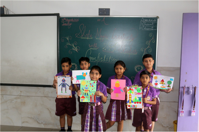 CREATIVITY WITH 2-D SHAPES COMPETITION OF CLASS III