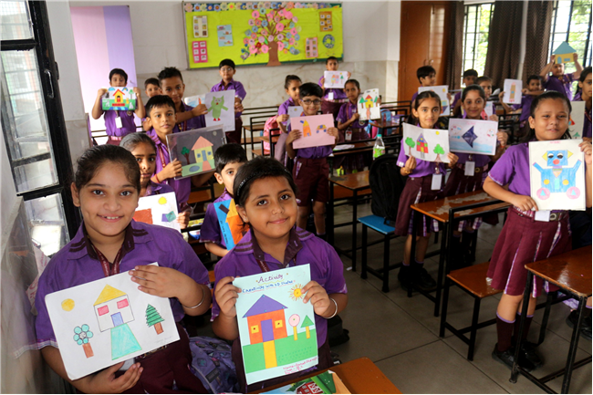 CREATIVITY WITH 2-D SHAPES COMPETITION OF CLASS III