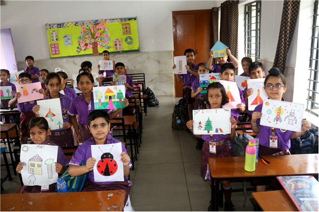 CREATIVITY WITH 2-D SHAPES COMPETITION OF CLASS III