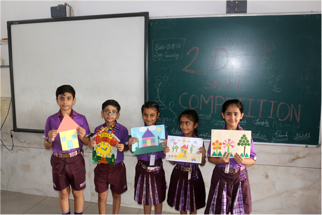 CREATIVITY WITH 2-D SHAPES COMPETITION OF CLASS III