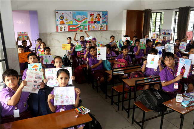 CREATIVITY WITH 2-D SHAPES COMPETITION OF CLASS III