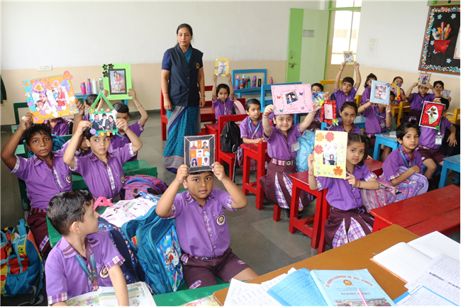 PHOTO FRAME ACTIVITY FOR CLASS I