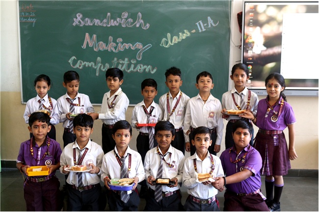 SANDWICH MAKING COMPETITION OF CLASS II