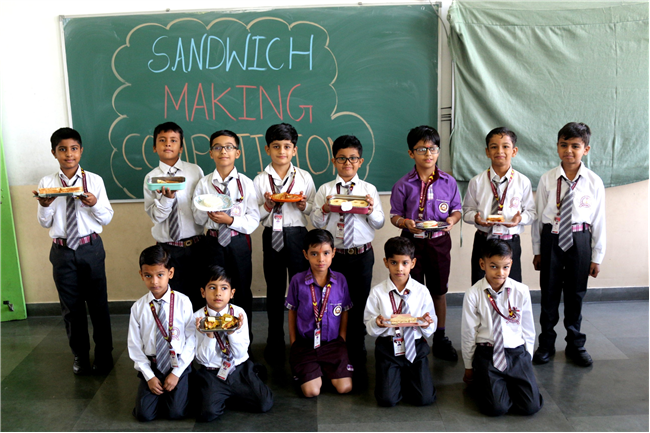 SANDWICH MAKING COMPETITION OF CLASS II