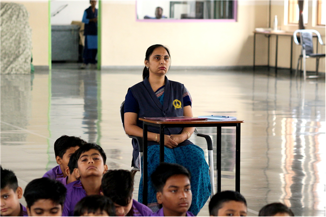 ROLE PLAY COMPETITION OF CLASS VII