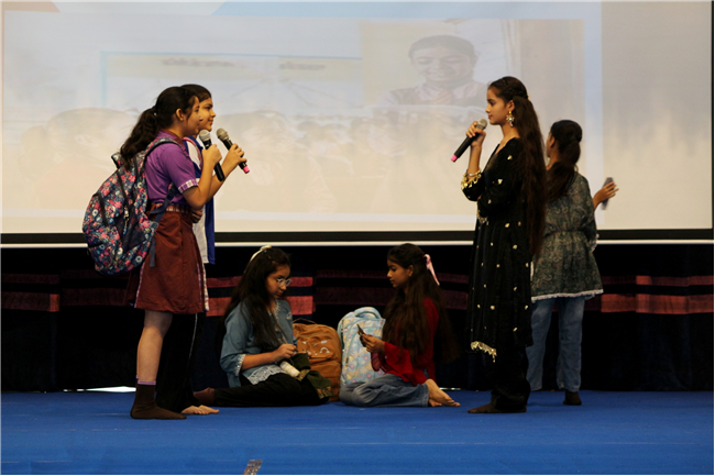 ROLE PLAY COMPETITION OF CLASS VII