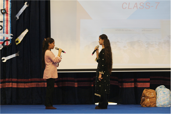 ROLE PLAY COMPETITION OF CLASS VII