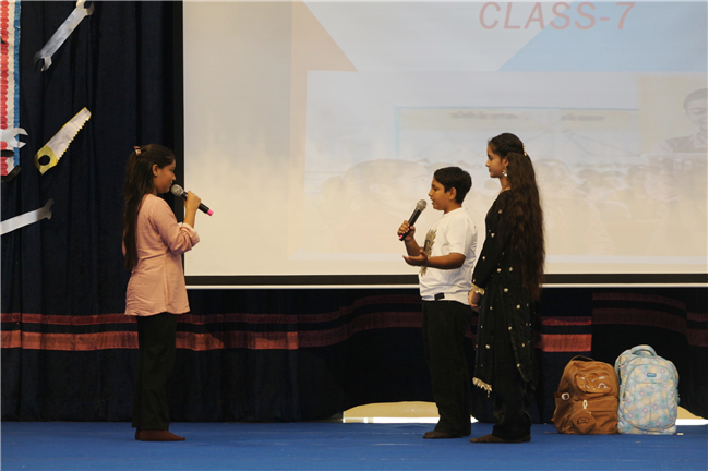 ROLE PLAY COMPETITION OF CLASS VII