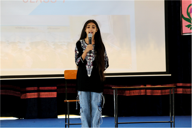 ROLE PLAY COMPETITION OF CLASS VII
