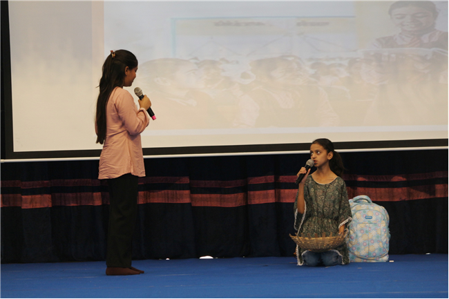ROLE PLAY COMPETITION OF CLASS VII