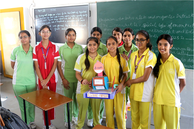 MATHS MODEL MAKING COMPETITION FOR CLASS VIII