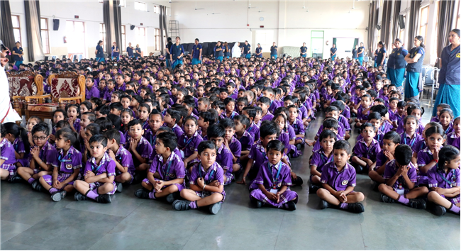 FRESHERS DAY CELEBERATION OF CLASS NURSERY & LKG