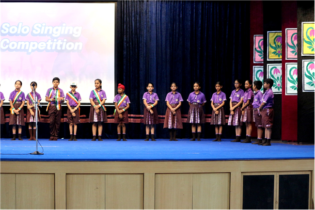 SOLO SINGING COMPETITION OF CLASS V