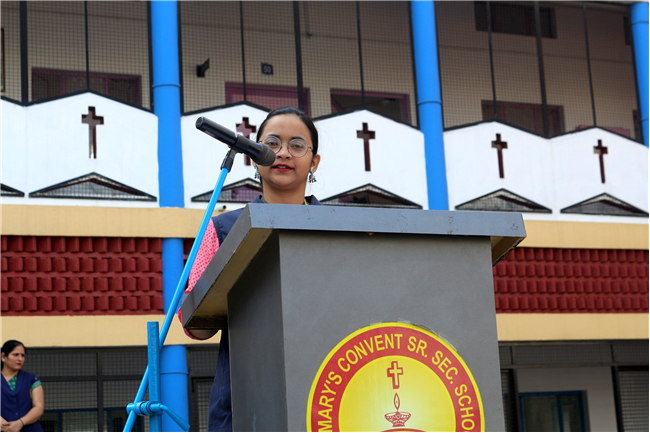 PRIZE DISTRIBUTION CEREMONY OF CLASS I TO V