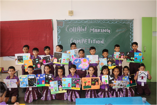 DAY AND NIGHT COLLAGE COMPETITION OF CLASS I