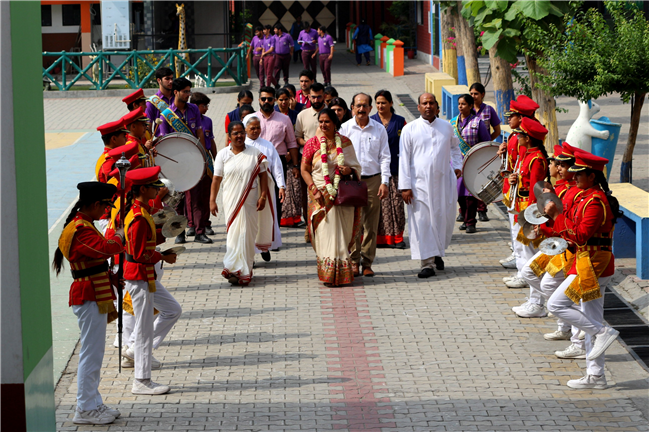 REPORT ON RETIREMENT DAY OF MRS. ASHA SHARMA